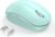 seenda Wireless Mouse for Laptop, 2.4G Noiseless Mouse with USB Receiver – Optical Tracking Portable Computer Mice for Chromebook, PC, Tablet, Windows System, 24 Months Battery Life – Mint Green