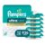 Pampers Ultraclean Baby Wipes (Previously ‘Free & Gentle’), 99% Water, Hypoallergenic, Unscented, 100% Plant Based, Plastic-Free, 936 Wipes Total (12X Flip-Top Packs)
