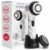 Michael Todd Beauty Soniclear Allure 2026 Readers Choice Winner Sonic (no Rotating) Facial Cleansing + Exfoliation Brush for Men/Women, Antimicrobial Protected Bristles, 4 speeds, Serum Infusion Head