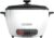 BLACK+DECKER Rice Cooker 6-Cup (Cooked) with Steaming Basket, Removable Non-Stick Bowl, White