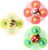 ALASOU 3PCS Suction Cup Spinner Toys for 1 Year Old Boy Girl|Spinning Top 12 18 Months|1 2 Year Old Boy Birthday Gift|Baby Bath Toy for Kids Ages 1-3|Sensory Airplane Travel Toy for Infant Toddlers
