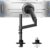MOUNTUP Heavy Duty Monitor Arm Fits 49 45 42 40 39 34 32 Inch Screens, Ultrawide Monitor Arm Holds 4.4-44 lbs, Monitors Stand for Samsung Odyssey G9 and More, Height Adjustable Mount, VESA Mount