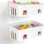 Lysam Bath Toy Storage 2 Packs, Large Bath Toy Holder with 3 Compartment, Quick Dry Bathtub Toy Organizer, Bath Tub Toy Net, Shower Toy Basket & Bin, Bathroom Accessories for Baby,Toddler,Kids（White）