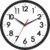 AKCISOT Wall Clock, Modern Small Wall Clocks Battery Operated 8 Inch, Silent Non-Ticking Analog Classic for Office, Home, Bathroom, Kitchen, Bedroom, School(Black)