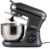 CUSIMAX Stand Mixer, Dough Mixer with Digital Switch Control Timer 15mins & 8-Speed, 5-Quart 650W kitchen Electric Mixer, Tilt-Head with handle, Dough Hook, Wire Whip & Beater, Grey