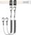 Booms Fishing T02 Fishing Pole Tether, Kayak Paddle Leash, Paddle Board Fishing Accessories, Heavy Duty Fishing Lanyard for Fishing Tools/Rods/Paddles