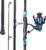 Sougayilang Surf Fishing Rod and Reel Combo, 4 Piece MH/H Saltwater Fishing Combo with 5000 Size Spinning Reel(12’/15′)
