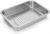 Tifanso Stainless Steel Roasting Pan – Heavy Duty Turkey Roasting Baking Broiler Oven Pan with Rack and Handle for Oven, High Sided Easy to Clean Induction Roast Tray for Chicken, Vegetable, Lasagna