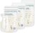 100 Pcs Breastmilk Storage Bags, 8Oz Breast Milk Storing Bag with Pour Spout, Temperature-Sensing Color Change Milk Bag for Convenient Breastfeeding, No Leak Presterilized for Freezer