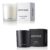Apotheke Luxury Charcoal & Earl Grey Bitters Scented Candles Bundle – Soy Wax Blend Jar Candle