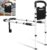Bed Rails for Elderly Adults Safety – ASTM Approved Adjustable Bed Cane Supports 350LBS with Non-Slip Grip & Storage Pocket, Stable Bed Assist Rails for Seniors, Tool-Free