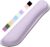Dapesuom Enlarge Keyboard Wrist Rest, Cute Memory Foam Keyboard Wrist Cushion for Computer Desk Mats Support, Typing Pain Relief Ergonomic Mouse Pad Rests with Non-Slip Base for Gaming, Laptop, Purple