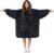 Krifey Wearable Blanket Hoodie, Oversized Sherpa Hooded Blanket for Adults | Warm Soft Cozy Fleece Sweatshirt, Birthday Gifts for Women, Moms & Sisters