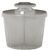 Dr. Brown’s Baby Formula Dispenser with Snap-On Lid for On-the-Go Feedings,Milk Powder Dispenser for Traveling with Infant,Gray