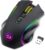 Redragon M602 Griffin RGB Gaming Mouse, Tri-Mode 2.4G/USB-C/Bluetooth Mouse Gaming, RGB Spectrum Backlit Ergonomic Mouse with 7 Programmable Backlight Modes up to 8000 DPI for Win PC Gamers (Wireless)