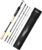 HANDING M1 Travel Spinning Rod, 5/6-Piece Travel Bass Fishing Rod | Medium/Medium Heavy Power Cork Handle for Largemouth Smallmouth Spotted Bass Walleye White Bass Perch and Other Freshwater