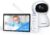 Baby Monitor with Camera and Audio, No WiFi Baby Monitor with 5″ 720P HD Screen, 100-Hour Battery, 1000ft Long Range, 2-Way Talk, Voice Motion Detection, Night Vision and 355°PTZ