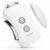 Face Massager Tool with Red Light Therapy for Face, Jade＆Rose Quartz Microcurrent Facial Device with Vibration＆7-Color LED Warm Heat, Gua Sha Facial Tools for Lifting, De-Puffing, Lymphatic Drainage