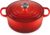 Le Creuset Enameled Cast Iron Signature Round Dutch Oven, 5.5 qt., Cerise