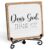 Home Decor, Farmhouse Shelf Table Decor, Christian Office Home Décor Accents For Living Room Mantle Coffee Bar Bookshelf Kitchen Entryway (B20)
