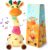 Dancing Talking Giraffe Toy, Stuffed Animal Baby Toy Repeating What You Say, Glowing Musical Giraffe Gifts for Toddlers 1-3 Years Old, for Kids (Giraffe)