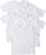 Gerber Baby & Toddler 5-Pack Solid Short Sleeve T-Shirts Jersey 160 GSM