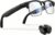 EGQINR 4K Camera Smart Glasses, 8MP Camera Glasses for Life Vlog Travel Work, AI Assistant, Photos, Open-Ear Audio, Blue Light Blocking Glasses, Real-Time Translation, Extra Sunglasses for Men Women