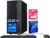 ASUS V500 Home & Business Tower Desktop, 10-core Intel Core i7-13620H Processor, 32GB DDR5 RAM, 1TB SSD, DisplayPort, Wi-Fi 6, Wired KB & Mouse, Win11 Pro, Bundle with ADATA 64GB USB Flash Drive