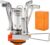 THTYBROS Portable Camping Stove with Piezo Ignition | 3000W Windproof Backpacking Stove | Compact Gas Burner for Butane/Propane Mix | Stable Support for 1-3 Person Outdoor Cooking