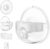 Paruu P16 Replacement Full Set Collector Cup, Only Compatible with P16 Wearable Breast Pump (150ml, 24mm Flange), Original Accessories, 1 Set
