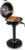 Electric Grill, Techwood Indoor/Outdoor Electric BBQ Grill, 1600W Portable Removable Stand Grill with Adjustable Heat & Drip Tray, Double Layer Design for Party, Patio & Backyard (Black)