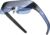 TOZO VIZO V1 AR Glasses with Ultra-Bright Display, Built-in Stereo Speakers, Adjustable Myopia Correction (0–500°), 118″ Virtual Mega Screen, 2D/3D Mode Switching Compatible for iPhone/Mac/PC