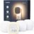 AUVON Plug-in LED Backlit Night Light-4 Packs, Motion & Dusk to Dawn Sensor | 2200K Soft Warm White Nightlight with 1-50lm Dimmable Brightness for Bedroom, Bathroom, Hallway, Kitchen, Garage, Nursery