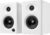 Computer Speakers for Desktop PC, Bluetooth 5.3 Stereo 2.0 System | Max 60W Active Powered Bookshef Speakers with Bass, for Office, Monitor, Laptop, Gaming & TV, RCA/AUX, White Pair
