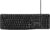 Wired Computer Keyboard, Plug Play USB, Large Number Pad, LED Indicators，Ergonomic, Foldable Stands,Anti-Wear Letters Full Size Keyboard,for Windows Mac PC Laptop-Black