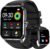 Smart Watch for Men Women, 1.83″ HD Touchscreen Fitness Tracker, Smartwatch with Bluetooth Calling, 130+ Sports Modes, Heart Rate Sleep Step Monitor, 5ATM Waterproof, Compatible with iOS & Android