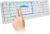 CLVX 1 Mac Wireless Keyboard with Trackpad Full Size Bluetooth
