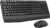seenda Wireless Bluetooth Keyboard Mouse Combo, COE200 Ergonomic Keyboard with Wrist Rest, Silent Mouse, Multi-Device Connection, Full-Size Compatible for Windows PC Laptop Mac MacBook, Black
