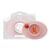 ezpz Tiny Bowl (Blush) – 6 Months+ – 100% Silicone Suction Placemat + Bowl for Infants – Fits All Highchair Trays – Baby-Led Weaning Supplies