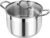 Kirecoo Stainless Steel Stock Pot – 12 Quart Heavy Duty Stock Cooking Pot with Visible Lid for Pasta, Soup, Spaghetti, Nonstick Thick Bottom Big Stockpot, Cookware for Canning, Boiling, Simmer