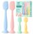 Upgraded 4-Pack Silicone Diaper Cream Spatula with Travel Case – Soft Full-Size & Mini Applicators for Rash Ointment, Diaper Care & Everyday Care, Ideal for Newborn Essentials and Baby Shower Gifts