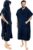 SUN CUBE Surf Poncho Changing Robe with Hood | Absorbent Quick Dry Microfiber Wetsuit Changing Towel with Pocket for Surfing Men Women
