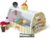 Melissa & Doug Wooden Scoop & Serve Ice Cream Counter, Pretend Play Store, 28 Toy Food & Play Kitchen Accessories, Preschool Toys for Girls & Boys 3+