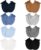 8 Pairs Baby Mittens Newborn No Scratch, Cotton Infant Gloves 0-6 Months | Soft & Breathable, with Elastic Wrist, Skin-friendly, 100% Cotton, Baby Girl Boy Must Haves Essentials