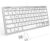 TECKNET Wired Keyboard for MacOS Devices with Dual Interface, Slim Mac Keyboard, Comfortable Ergonomic Typing Angle & Stable Connection for PC/Laptop, Compatible with MacBook, iMac, Mac mini/Pro