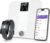 HEALBE Start Control 2 Kit: Automatic Calorie Intake Smart Band HEALBE GoBe U (Grey) & Smart Floor Scales HEALBE Scale with Body Composition Analysis (White)