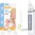 Nasal Aspirator for Baby, Electric Nose Sucker for Baby & Toddler, Congestion Relief with 3 Levels Suction,Soothing Light & Nursery Rhymes (Large A)
