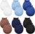 Syhood 6 Pairs Newborn Baby Mittens Cotton No Scratch Infant Gloves Elastic Soft Mitten for Baby 0-6 Months Boys Girls