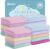 UNIMADE Baby Washcloths, 20 Pack Super Soft Microfiber Coral Fleece Wash Cloths, Extra Absorbent Baby Towels for Newborns, Infants and Toddlers, Gentle on Sensitive Skin for Face and Body – 7″ × 9″