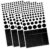 Vinyl Webcam Covers – Restickable Privacy Stickers for Laptop, Smartphone, Tablet, Smart TV & Game Console – Black, Multiple Sizes
